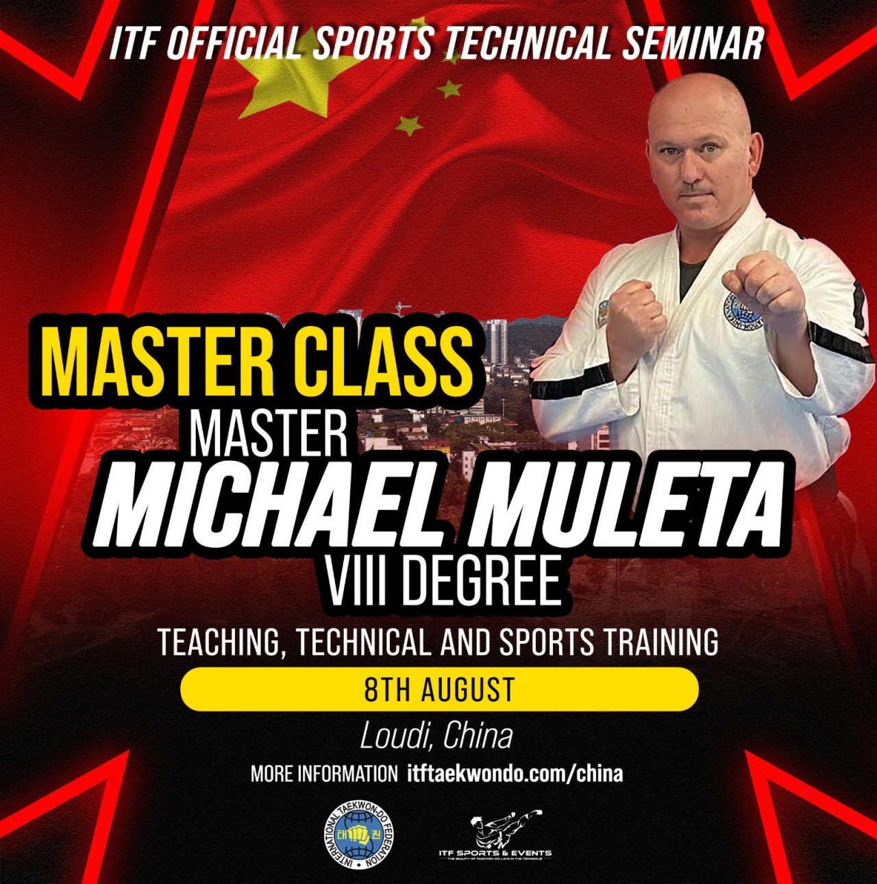 ITF China Master Michael Muleta